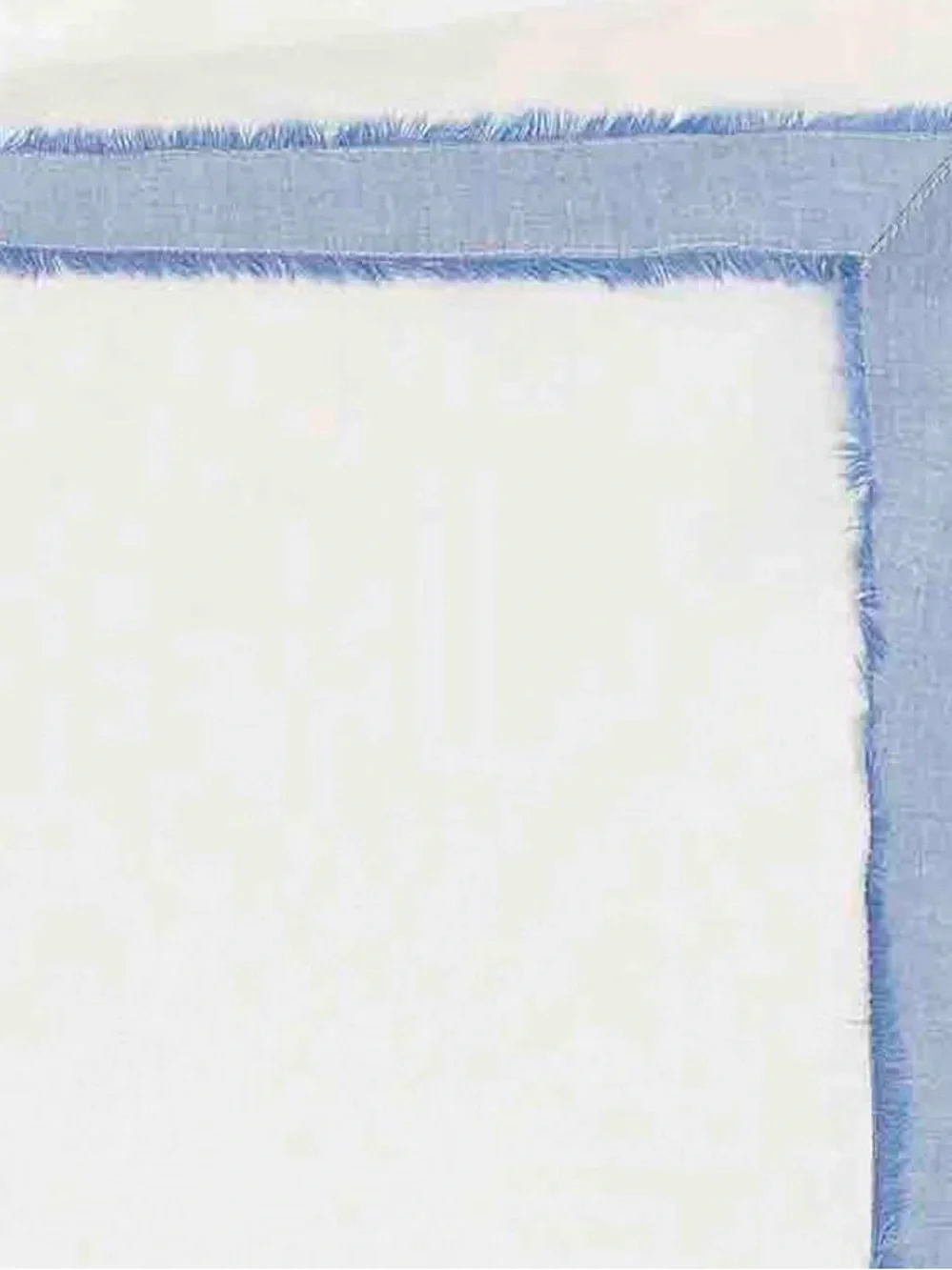 NWT Laura Ashley Mila Blue Euro Sham 26x26 Faux Linen Ramie Cotton Pillow Cover